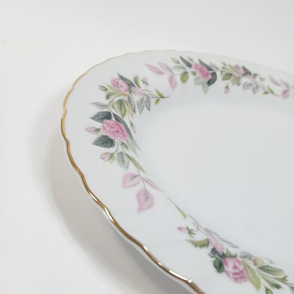 12" Oval Serving Plate Regency Rose #2345 by Creative Vintage Replacement China - Picture 3 of 9